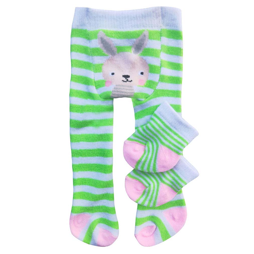 Bambole a gusto di collant e calzini verdi, 28-35 cm