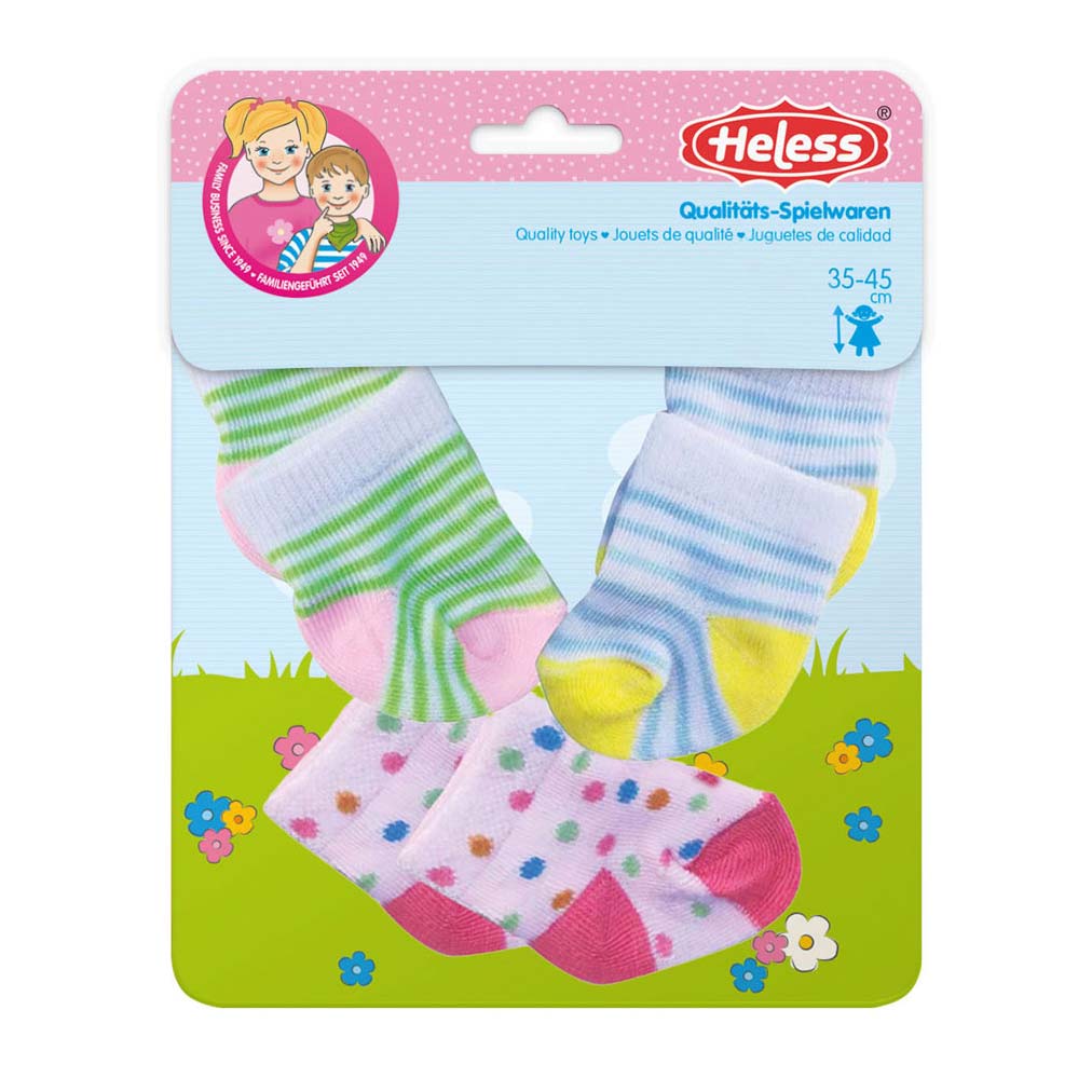 Dolls Sokkks 3 coppie, 28-35 cm