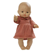Heless dolls knitting dress peach, 28-35 cm - afbeelding 2