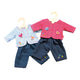 Heless Jack con Jeans Pink, 28-35 cm