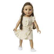 Heless doll wrap skirt ecru with ruffles, 35-45 cm - afbeelding 4