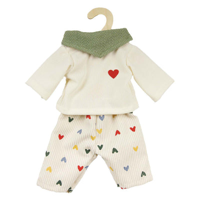 Heless Dolls Rib Velvet Pants Confeti, 28-35 cm