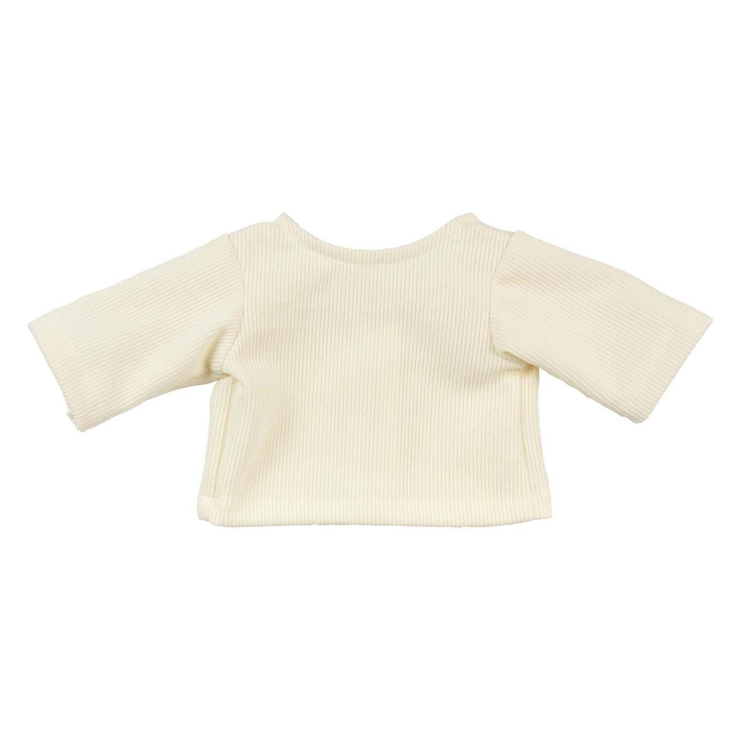 Coriandoli per il cuore di velluto a costola per le bambole per le bambole, 28-35 cm