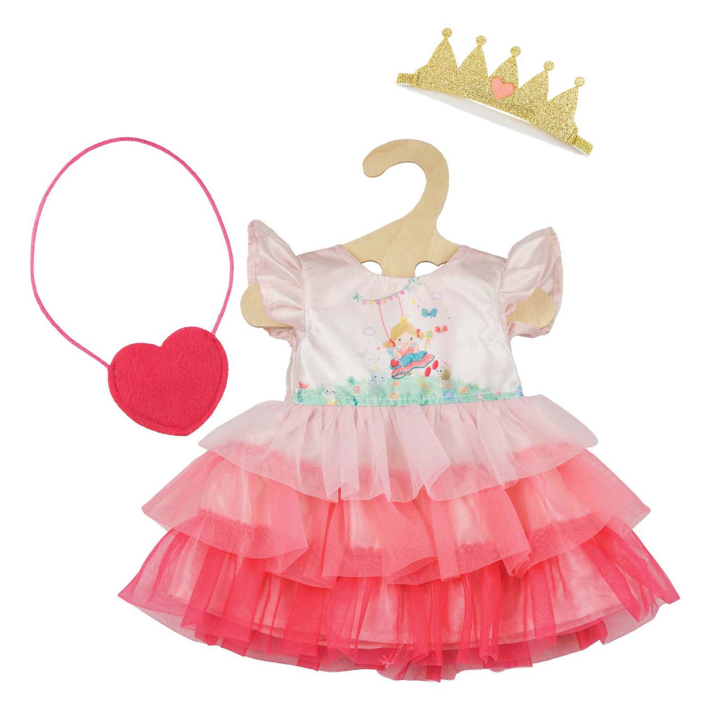 Abito da bambola Heless Princess Emily, 28-35 cm