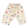 Pantaloni di velluto a costolette per le bambole coriandotti cardiaci, 35-45 cm
