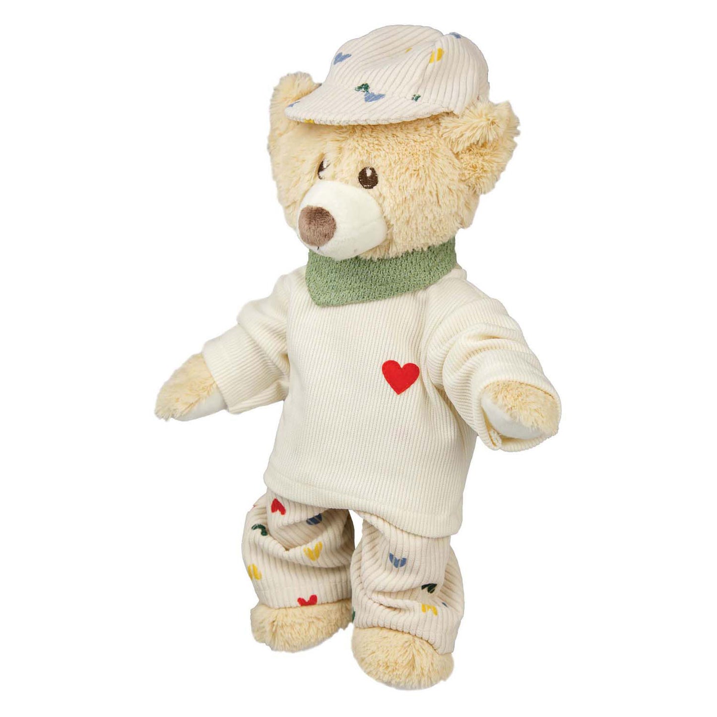 Heless poppenmuts hartjesconfetti, 35-45 cm