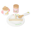 Heless wooden doll feeding set cheeky fruits - 4 pcs.