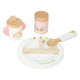 Heless wooden doll feeding set cheeky fruits - 4 pcs.