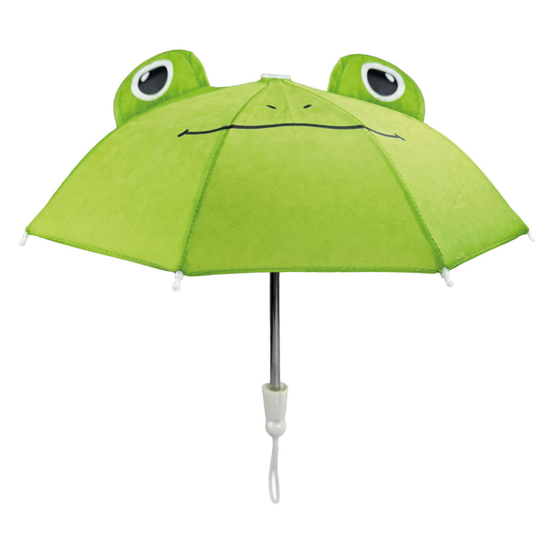 Heless poppenparaplu kikker carlo - 32x16cm