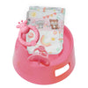 Orinal para muñecas Heless con accesorios rosa - 15cm