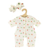 Pelele Heless para muñecas con diadema - talla 28-35 cm