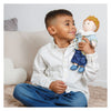 Conjunto de muñeca Heless, príncipe de invierno Luka, con corona y cuello - tamaño 28-35 cm