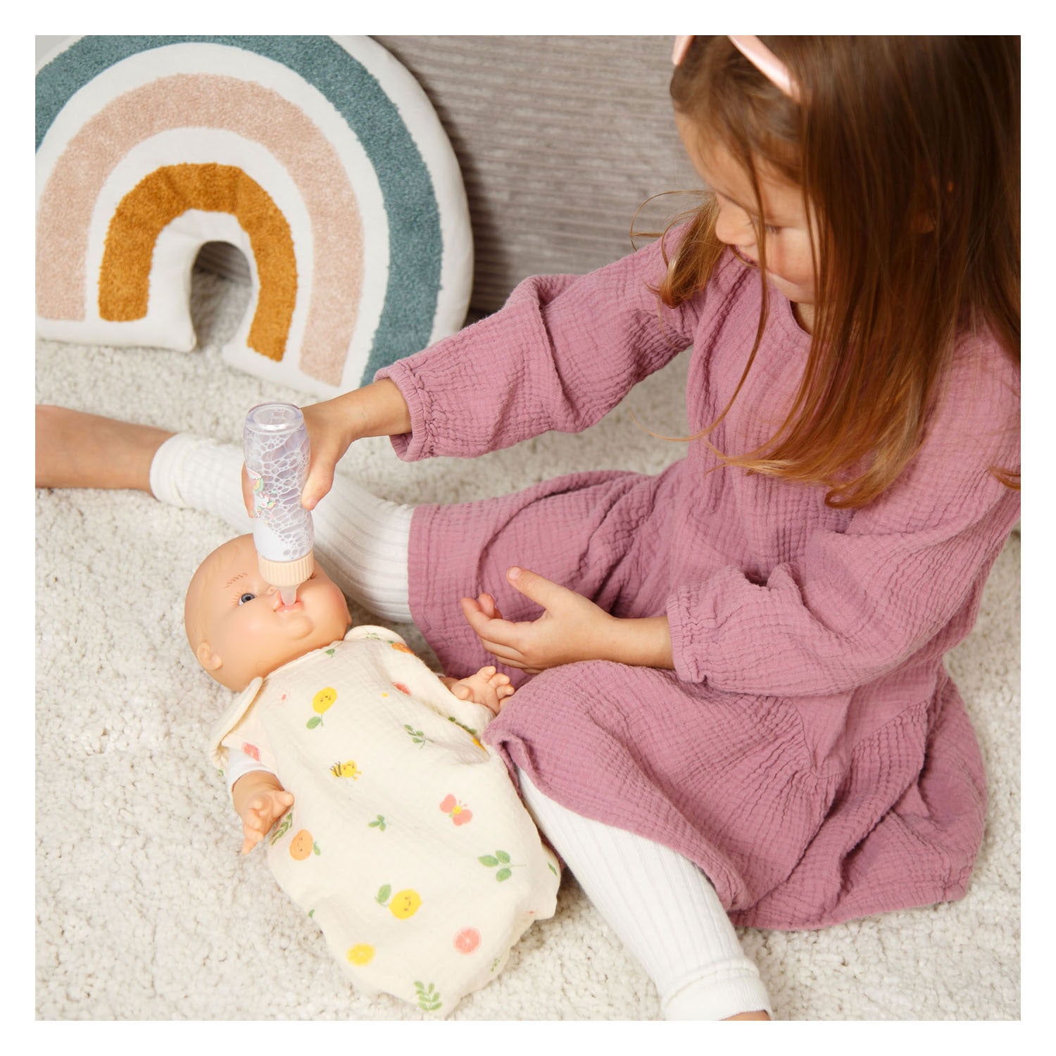 Saco de dormir Heless para muñecos de frutas atrevidas - tamaño 28-35 cm