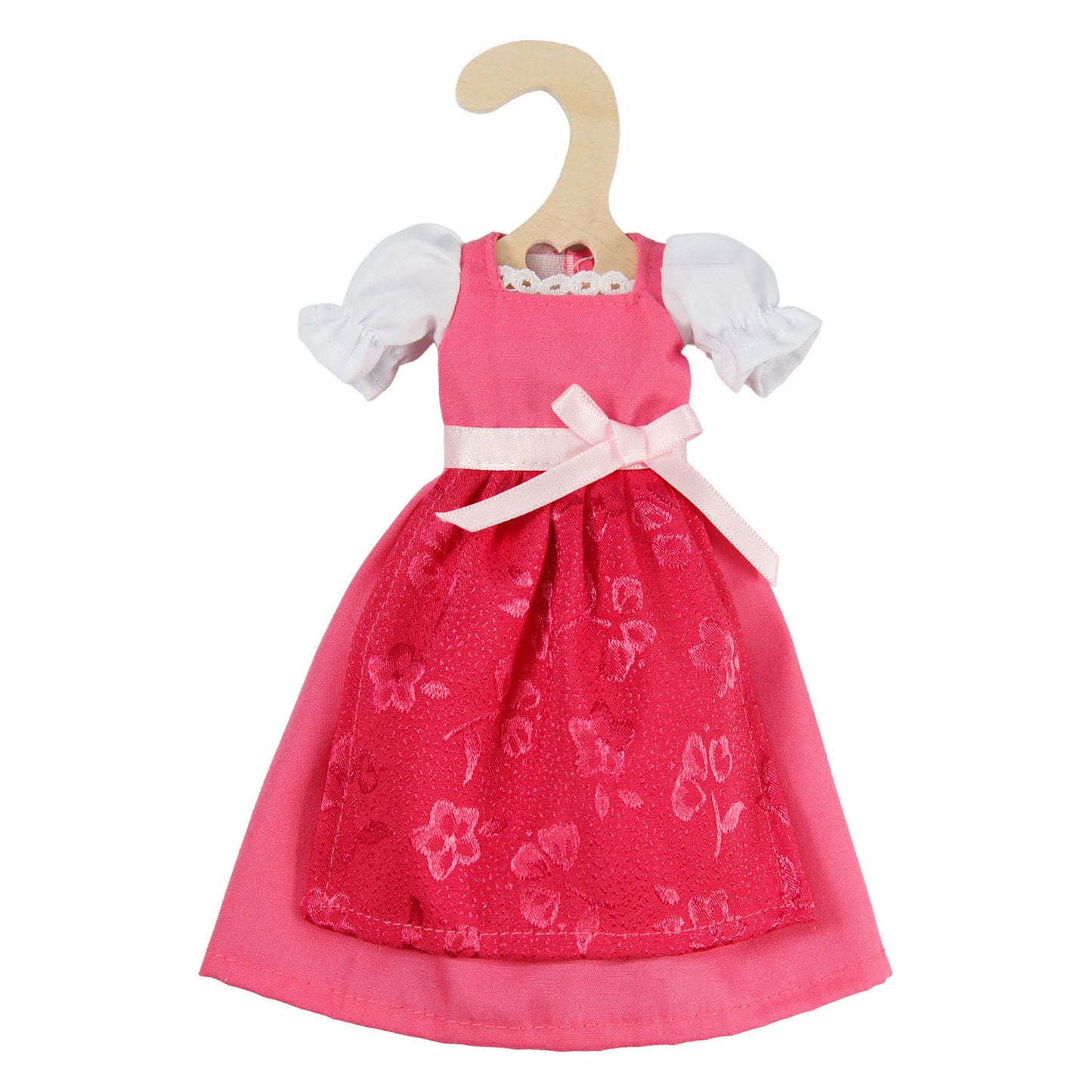 Abito tradizionale Dirndl Heless per bambole alla moda Pinky - 29 cm