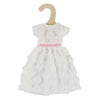 Vestido blanco sin mangas para muñecas fashion - 29cm
