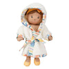 Albornoz de muñeca Heless ahoy - talla 20-25cm