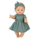 Bambolina Heless con vestito verde - 34 cm