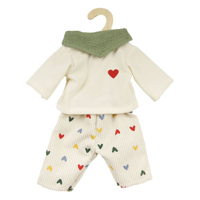 Muñeco bebé Heless boys con traje de pana - 34cm