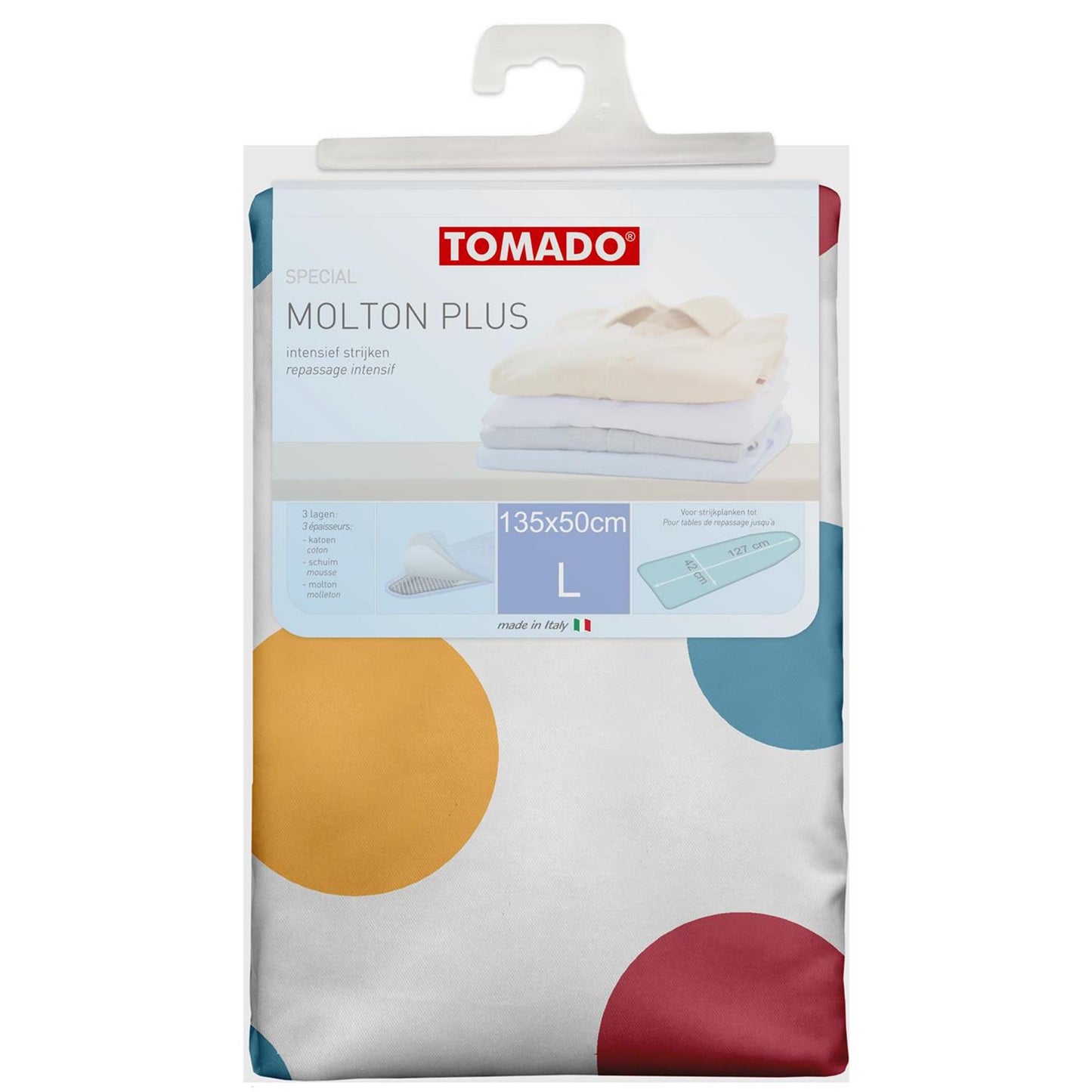 Asse da stiro metaltex pomodoro 135x50