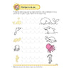 Deltas oefenboek met stickers-eerste schrijf