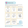 Deltas oefenboek met stickers - leuke schrijfoefeningen (6-7 jaar)