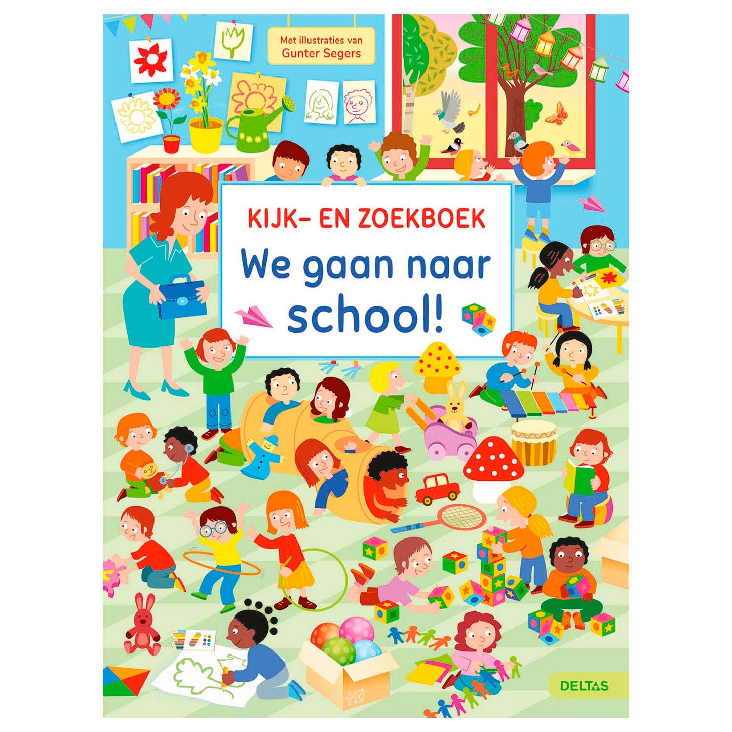 Deltas kijken zoekboek we gaan naar school!