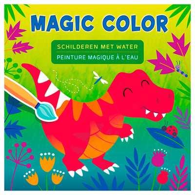 Pintura de color con agua