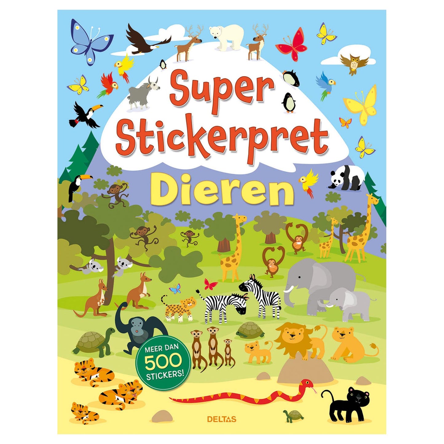 Delta Super Sticker Fun Animals