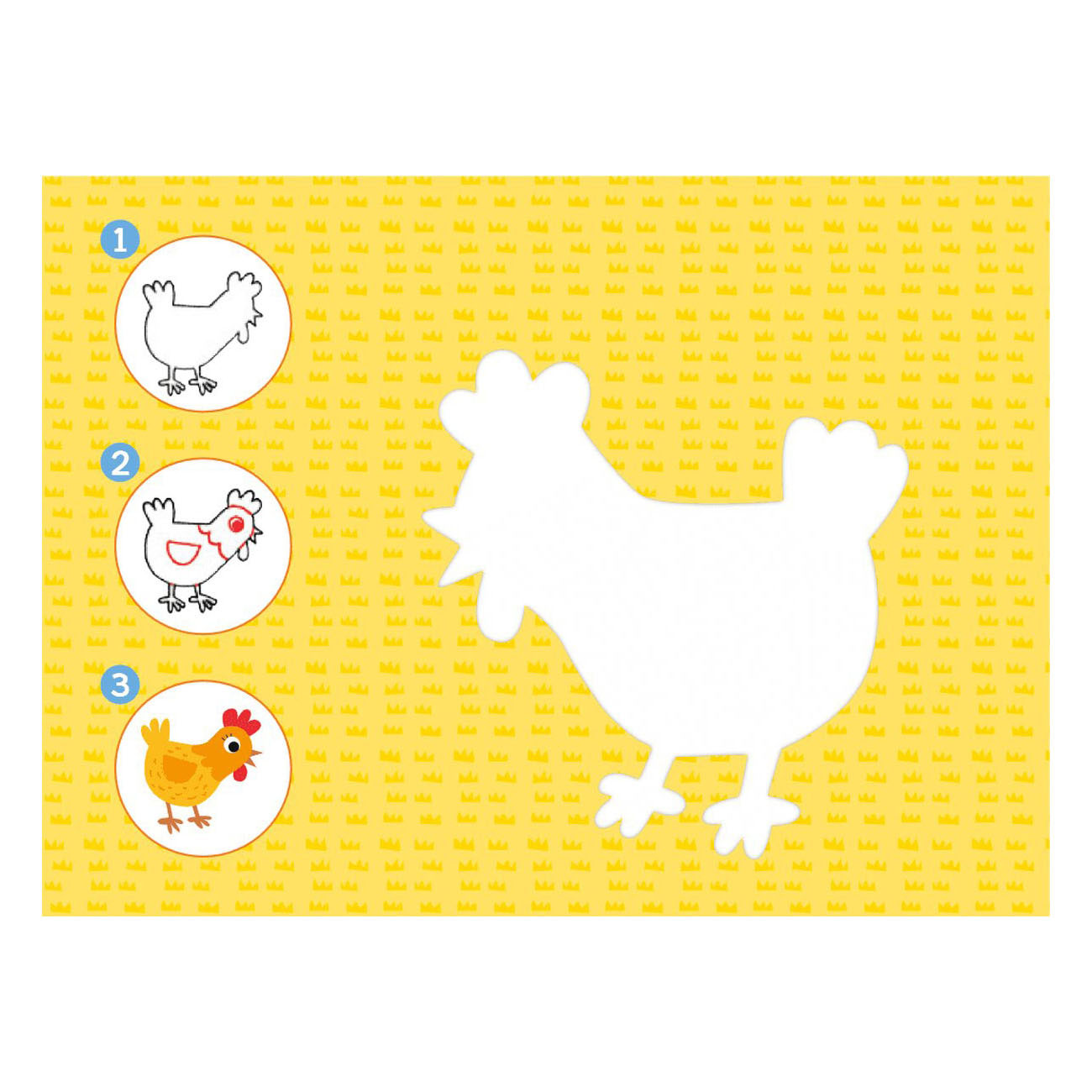 Delta Template Cards In questo modo disegni gli animali dalla fattoria