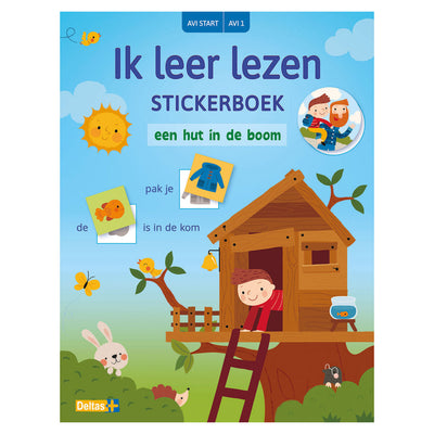 Deltas Aprendo a leer Sticker Book A Hut in the Tree (Avi Start)