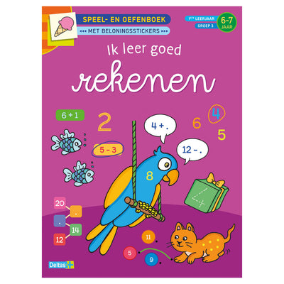 Libro de ejercicios de juego Deltas Aprendo a contar bien (6-7 años)