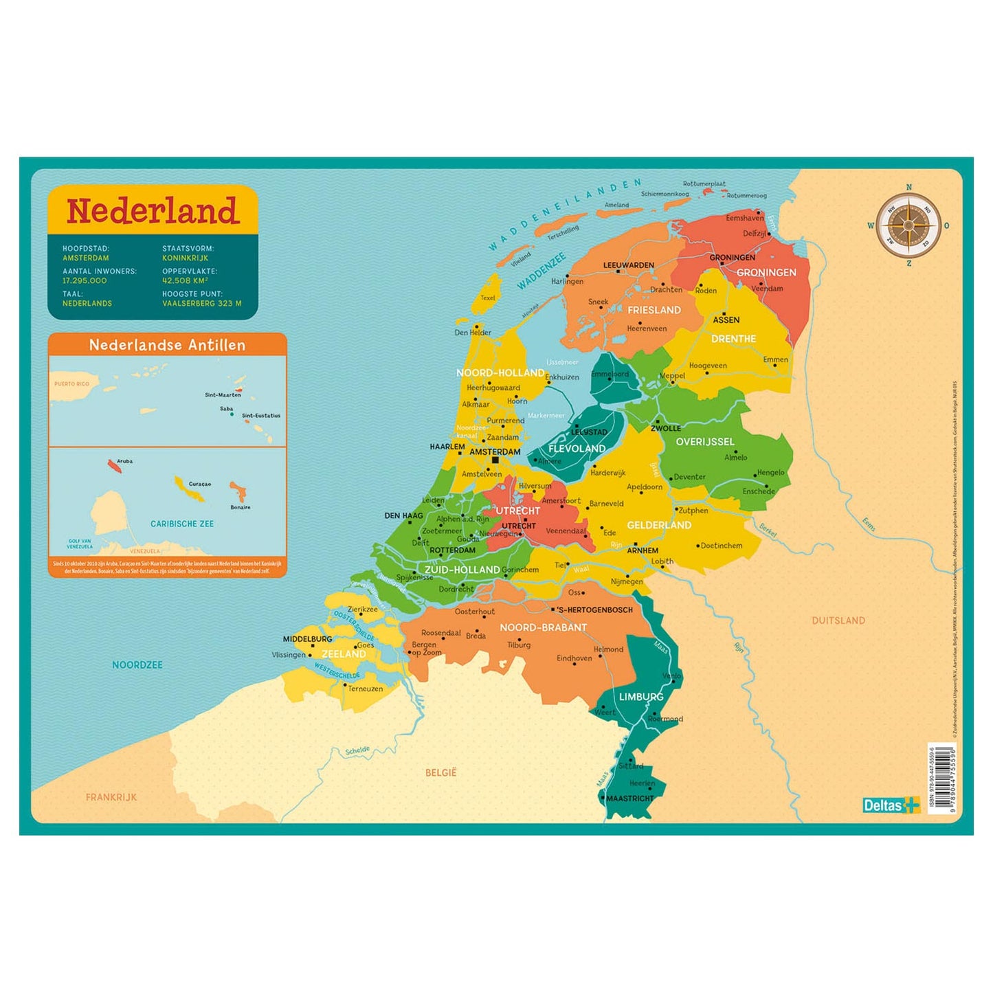 Deltas Educational Founder Map Nederland