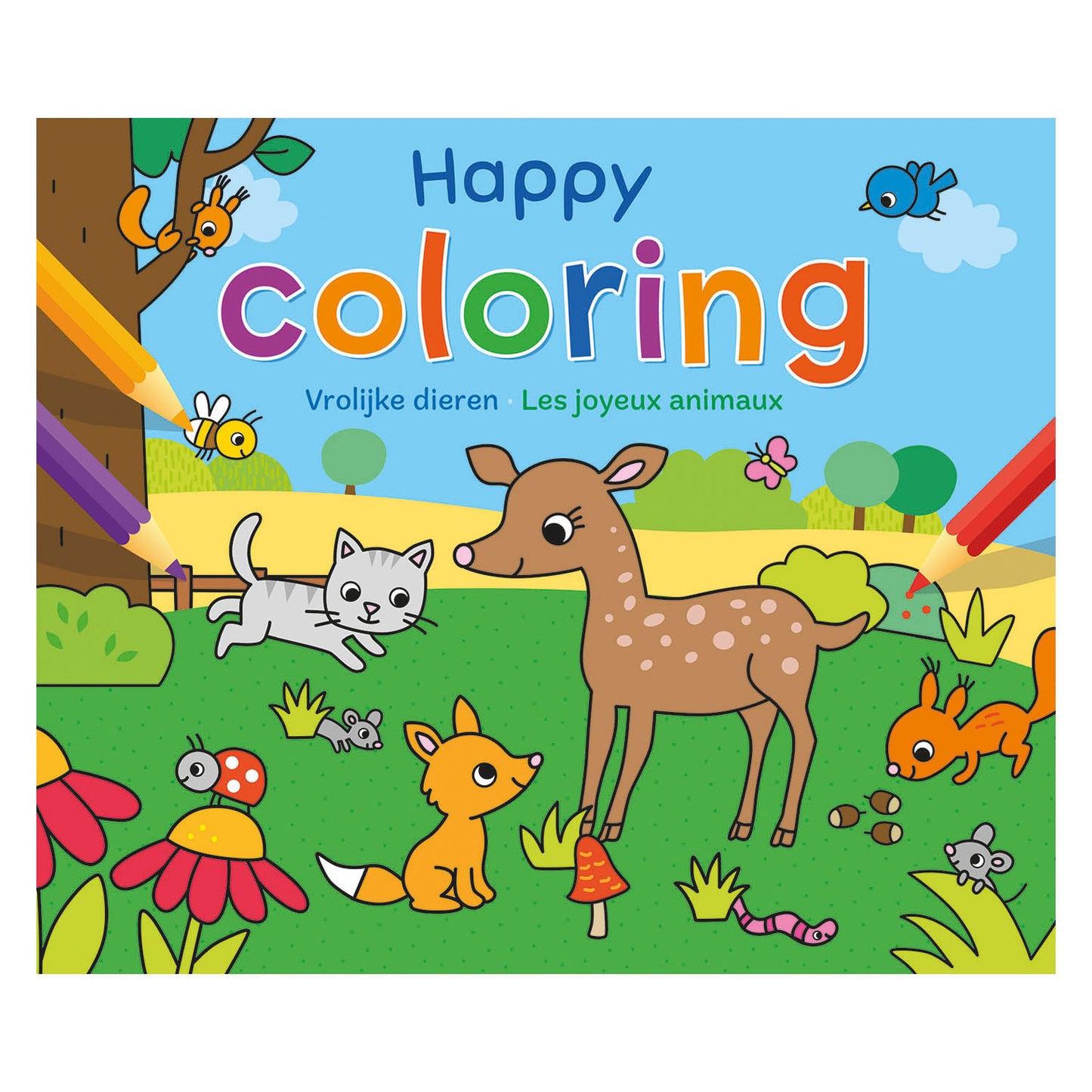Delta Happy Coloring Animals allegri