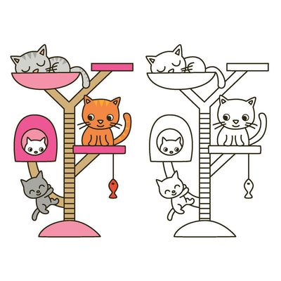 Delta Happy Coloring Animals allegri