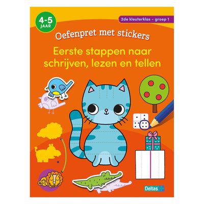 Delta Pratica divertimento con Stickers Group 1 Scrittura, lettura, Conteggio (4-5 anni)