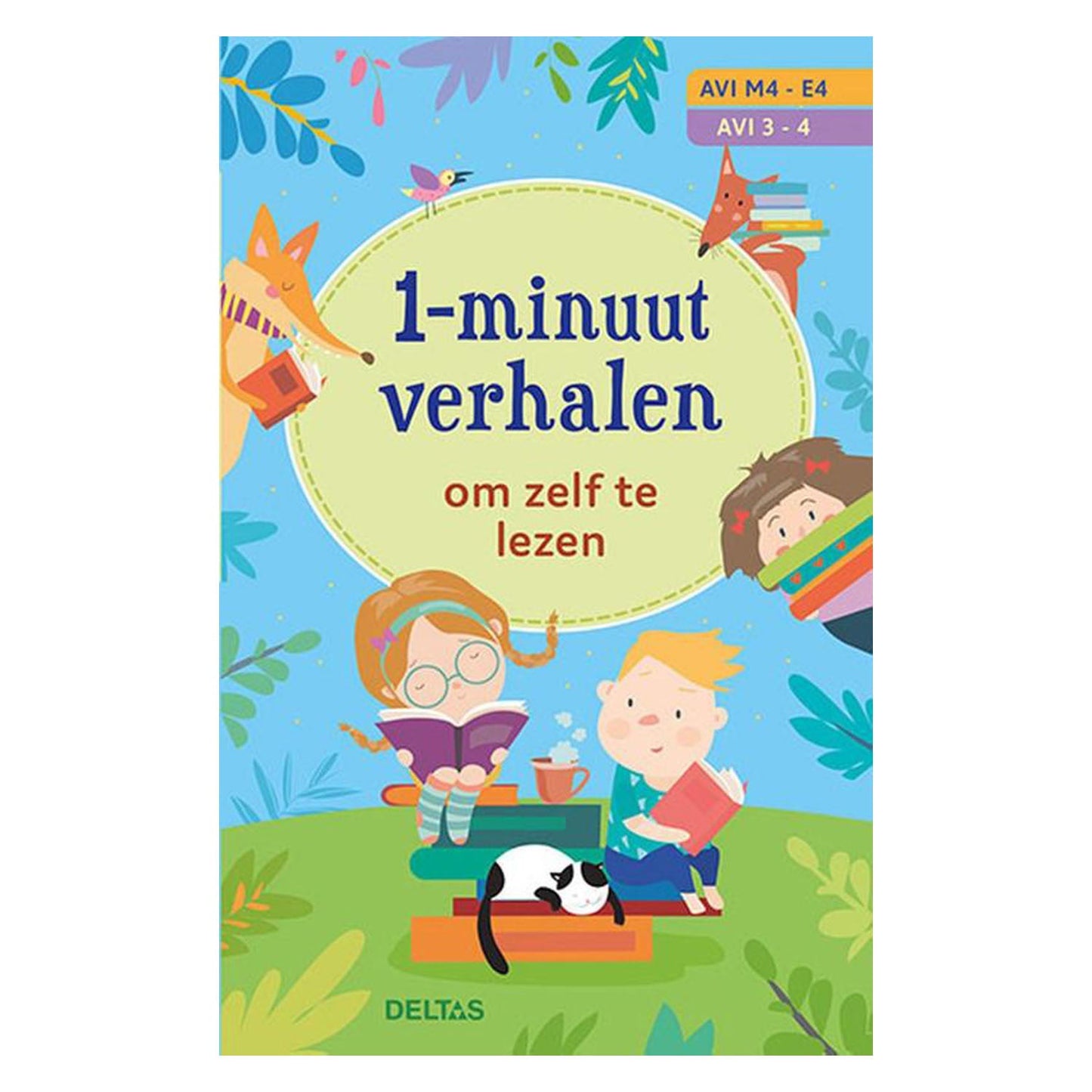 Deltas 1-Minuut verhalen om zelf te lezen (AVI-M4)