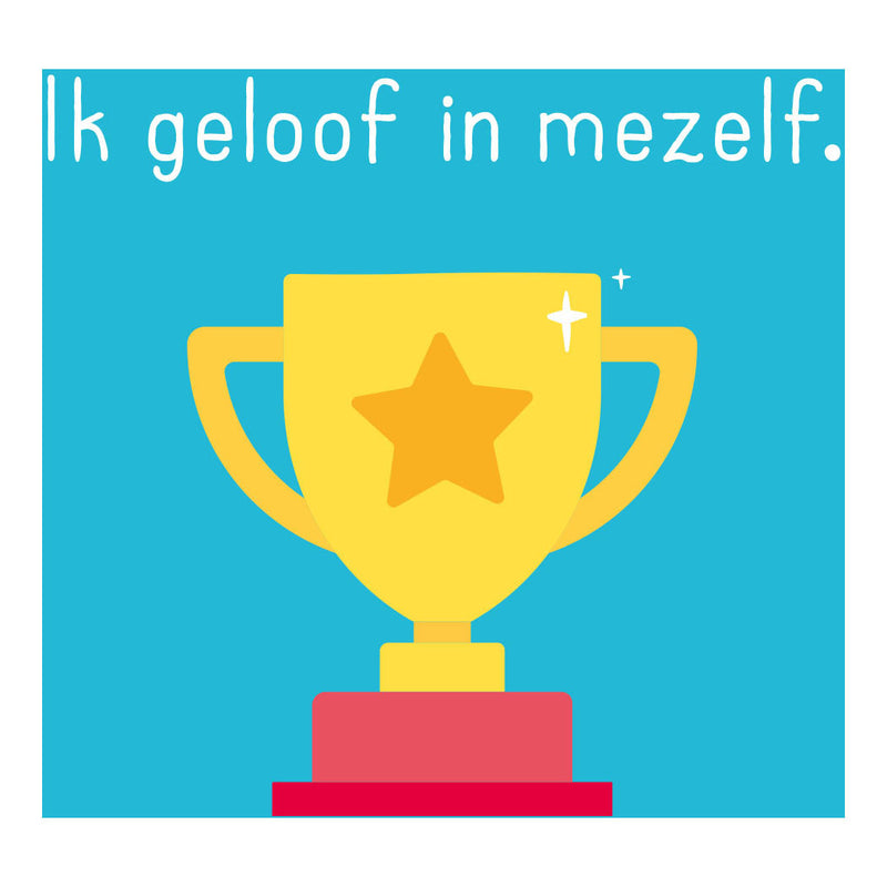 Delta, credo in me stesso! Carte di affermazione per bambini