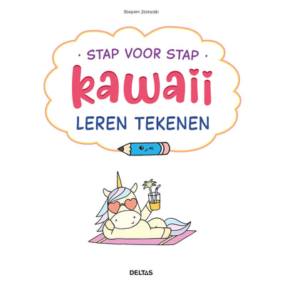 Deltas stap voor stap kawaii leren tekenen