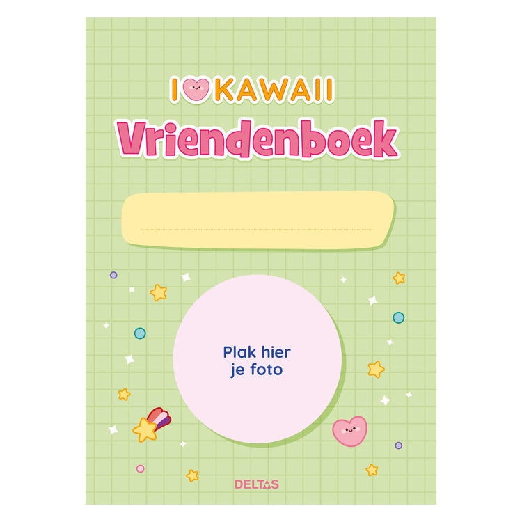 Deltas ik hou van kawaii vriendenboek - - hardcover
