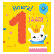 Deltas Evorey! 1 anno! Libro di cartone - afbeelding 1