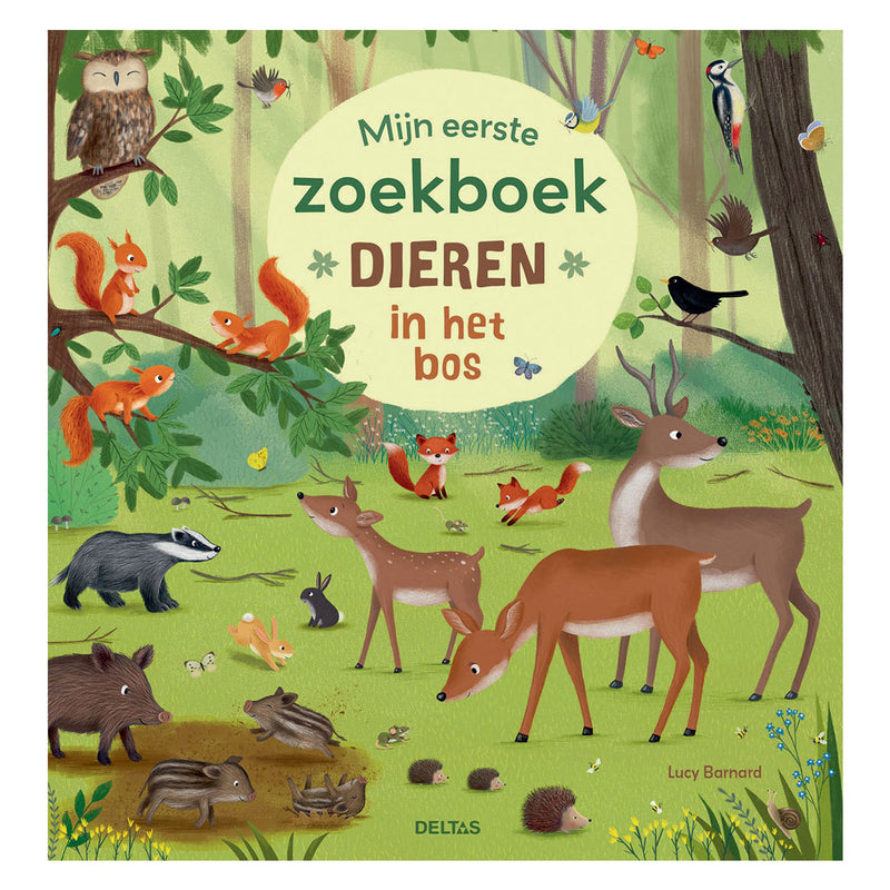 Delta il mio primo libro di ricerca animali nella foresta