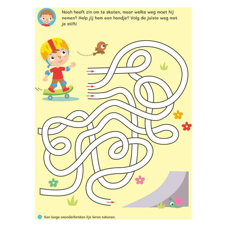 Deltas Ejercicio Libro lavable Paper Nice Writing Games (5-6 y.)