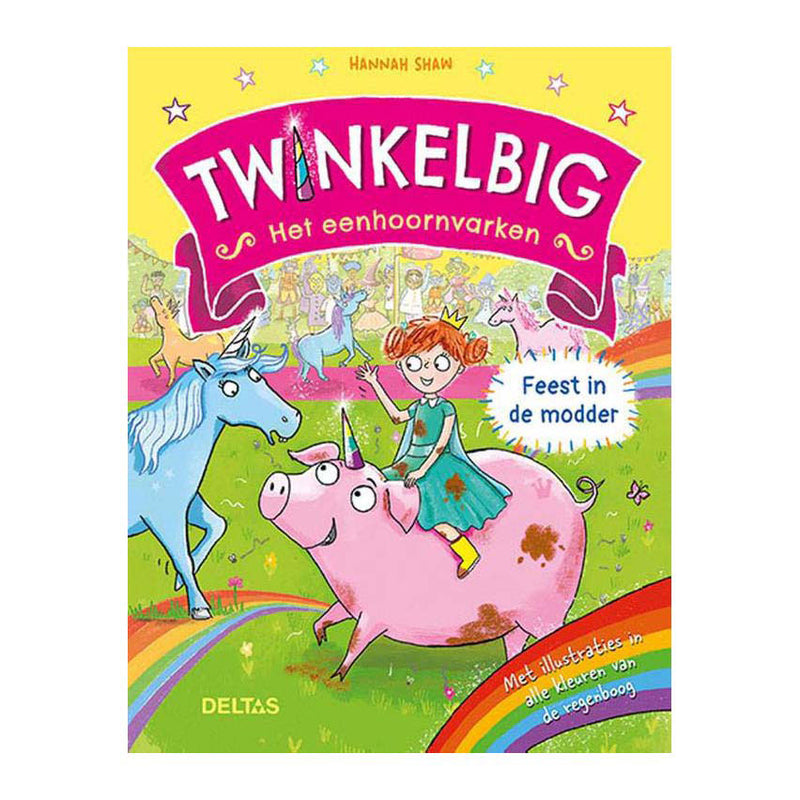 Deltas twinkle pig el cerdo unicornio - fiesta en el barro
