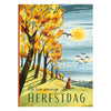 Deltas op een zonnige herfstdag