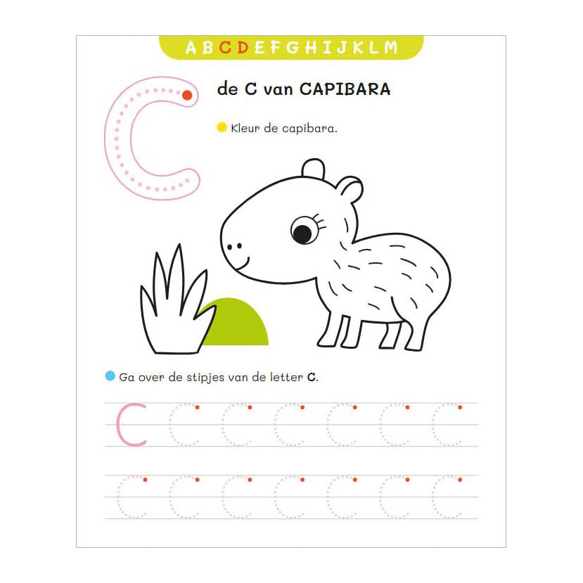 Deltas mi primer cuaderno de ejercicios ABC 4-6 años.