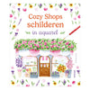 Deltas cozy shops schilderen in aquarel