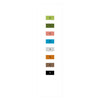 Deltas the most beautiful coloring bookmarks color by number - cats