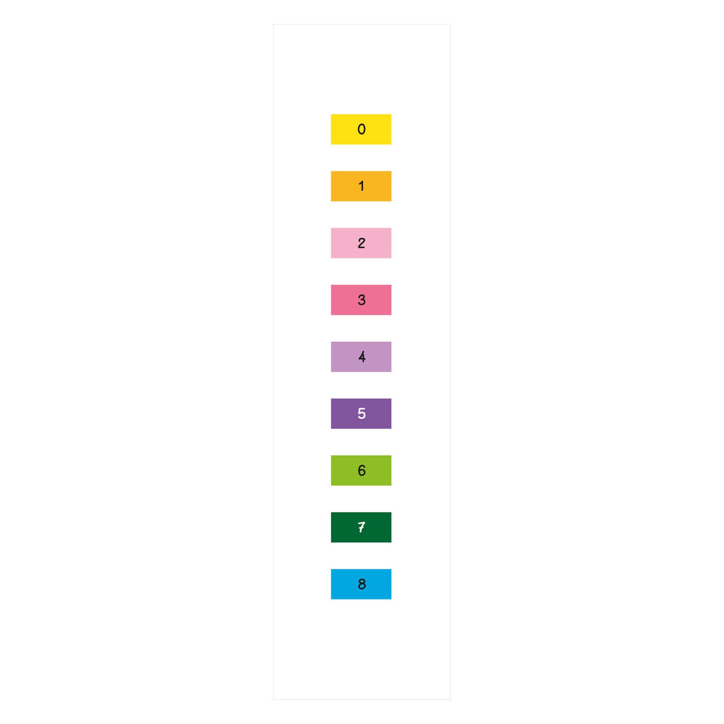 Deltas i più bei segnalibri da colorare colora per numero: fiori