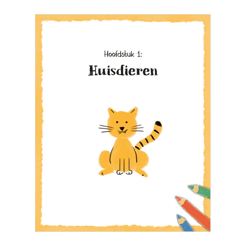 Deltas mi primer libro de dibujo - animales felices