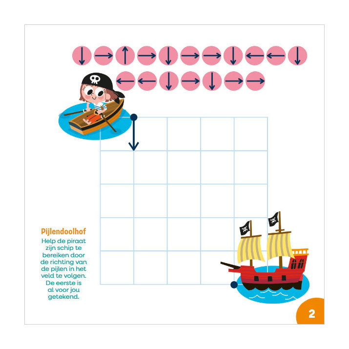 Deltas oefen je brein! leerrijke spelletjes - 5-6 jaar